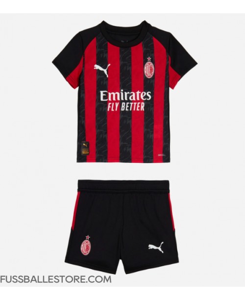 Günstige AC Milan Rafael Leao #10 Heimtrikotsatz Kinder 2025-26 Kurzarm (+ Kurze Hosen) Günstige AC Milan Rafael Leao #10 Heimtrikotsatz Kinder 2025-26 Kurzarm (+ Kurze Hosen)